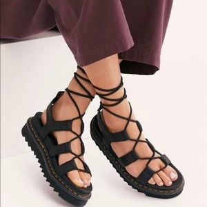 Dr. marten lace up sandal